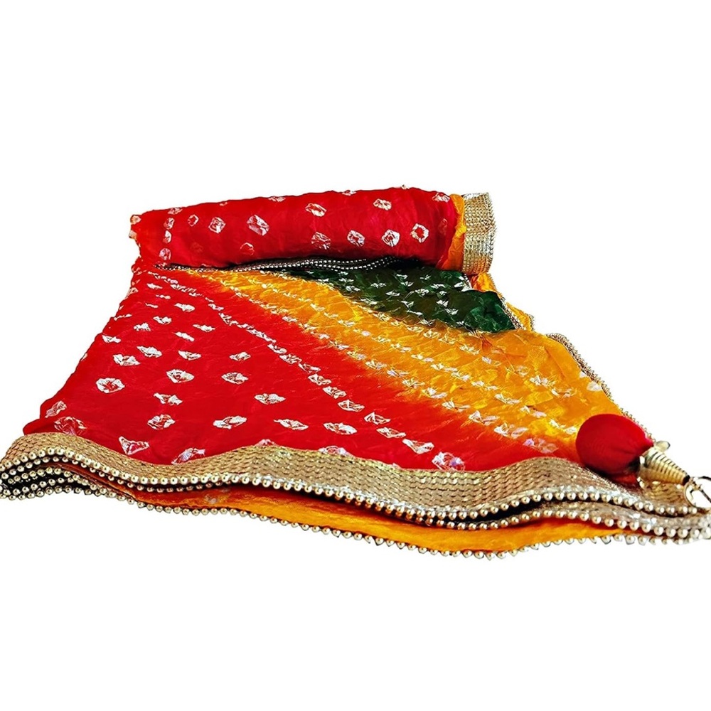 Rajasthani Traditional Bandhej Dupatta